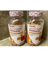 2PACK GNC Multivitamin Immune Support Gummies, 60 Gummies EXP 06/2023 - £11.67 GBP