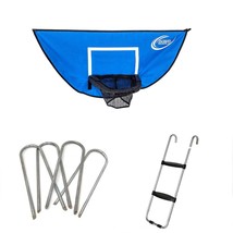 Skywalker Trampolines Accessory Kit with Basketball game windstakes &amp; wide - $105.92