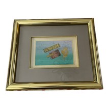 Merri Pattinian Original Mixed-Media Collage *Teal Charisma* - $4,659.99 MXN