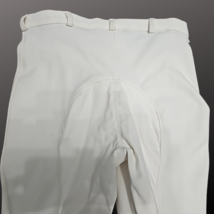 Tuffrider White Ribb Full Seat Ladies English Breeches 10051 Size 34R  NWT image 4