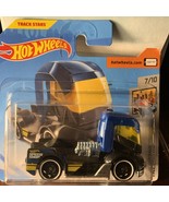 2019 Hot Wheels #168 HW Metro 7/10 RIG HEAT Blue/Black w/Black St8 Spoke... - $16.20 CAD