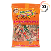2x Bags Smarties X-Treme Sour Hard Candy Rolls | Fat &amp; Gluten Free | 5oz - £9.02 GBP