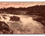 Great Falls of the Potomac Washington DC Sepia DB Postcard R28 - £3.05 GBP