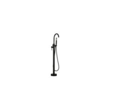 Akdy Freestanding Residential Bathtub Faucet Hand Shower Matte Black 1 Handle - £57.33 GBP