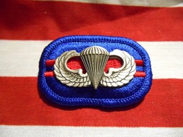 2ND BN 187TH INFANTRY REGIMENT PARA OVAL AND PARA BADGE HM - $8.75