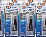 Permatex 81158-12PK Black Silicone Adhesive Sealant, 3 oz. Tube (Pack of... - $75.12