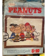 Malina Peanuts (The Gang) Crewel  Stitchery Kit *Open/Started* a2 - $322.92 MXN
