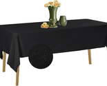 Waterproof Rectangle Tablecloth 2 Pack, 60 X 102 Inch Polyester Tableclo... - $29.77