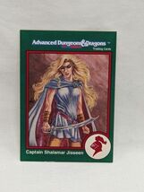 TSR Series 1993 Dungeons And Dragons Shalamir Jisseen Trading Card Red B... - €8,99 EUR
