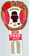 Pepsi Baseball Trading Card 1977 Frank Duffy Cleveland Indians MLB Diecut Trade - £9.29 GBP
