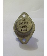 Espec. Military Jan 2N297A 5A 50V Pnp Ge Power Transistor - $214.23 MXN