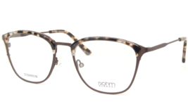 Röhm Deutschland 3525 1100 Brown / Demi Brille Titan Rahmen Rohm 51-18-135mm - $95.78