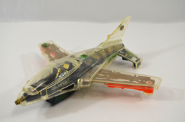 Kenner Shadow Strikers Dr. Viper Jet Plane A71 Vtg 1990 Clear Plastic Ai... - $28.84