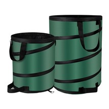 Collapsible Camping Trash Can, Pop Up Trash Can/Recycling Bins, Reusable Yard Wa - $69.99