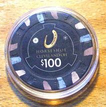 (1) $100. Horseshoe Casino Chip - Cleveland, Ohio - 2012 - £15.14 GBP