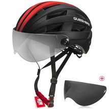 QUE Men Women Ultralight Cycling Helmet MTB Road Bike Bicycle Motorcycle Riding  - £100.97 GBP