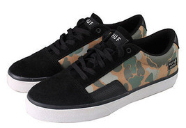 HUF SOUTHERN X EXPEDITION JOEY PEPPER CAMO SNEAKERS 9.5 US NEW IN BOX - $56.24