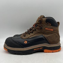 Wolverine Overpass Carbonmax 6 W10717 Mens Multicolor Leather Work Boot Sz 10.5M - £45.49 GBP