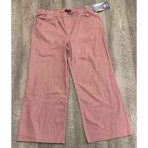 Soundstyle Pants Paper Bag Wide Leg Dusty Rose XL NWT - $16.70