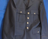 4 BUTTON MENS JACKET COAT UNIFORM DRESS BLUE OFFICER CADET USAF US AIR F... - $66.80