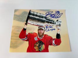 Bryan Bickell Chicago Blackhawk 3X STANLEY CHAMPS signed 8x10 photo - $49.49