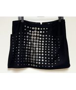 Nanette Lepore Wool Mini Skirt 10 New - $451.74 MXN