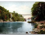 Lower Genesee River at Maplewood Park Rochester NY UNP Unused DB Postcar... - $3.91