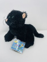 Webkinz Black Cat Plush Toy w/ Sealed Code Tag HM135 - £11.85 GBP