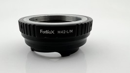 FotoMIx M42-LM Lens Adapter for Thread Screw Type Lens To Leica M Series Camera - $27.00