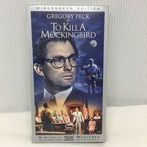 VHS To Kill A Mockingbird Gregory Peck Widescreen Edition - £15.71 GBP