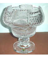 Waterford Crystal Heritage Prestige Footed Centerpiece Bowl 9" Ireland $... - $795.00