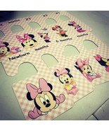 Baby clothes closet dividers. Minnie Mouse. Newborn - 4T. CHD000006 - €8,70 EUR