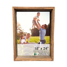 18X24 Rustic Weathered Grey Picture Frame With Hanger - £136.68 GBP