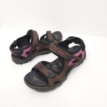 Ecco Yucatan Receptor Women's Sandals US 7.5 EU 38 Leather Hiking Strap ... - $35.99