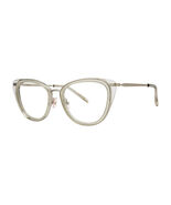 Vera Wang V721 Eyeglasses Eye Glasses Crystal Tea Authentic New 50mm Women - $172.85