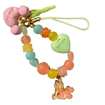 Disney Store Japan Daisy Duck Candy-shaped Bead Phone Plug Charm - £31.96 GBP