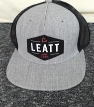 LEATT Cape Town Trucker Hat – Gray &amp; Black – Adjustable Snapback - $27.29 CAD