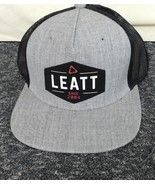 LEATT Cape Town Trucker Hat – Gray &amp; Black – Adjustable Snapback - $27.27 CAD