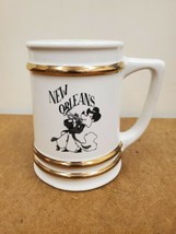 Jim Beam New Orleans Mug 1982 Fox On Horn Bottle Club Convention Mint Condition - $9.50