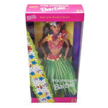 Vintage 1994 Mattel Polynesian Barbie Doll Of The World # 12700 Original Box New - £33.50 GBP