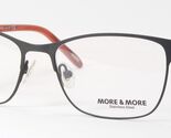 MORE &amp; MORE 50504 700 BROWN GREY RARE EYEGLASSES GLASSES 53-16-135mm Ger... - $94.05