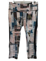 Knockout Victoria Sport Capri Leggings Multi-color Size Large - $9.90