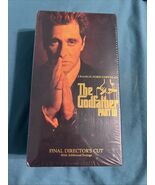 Godfather III (3) (VHS, 1990) Final Directors Cut New Factory Sealed. - €8,55 EUR