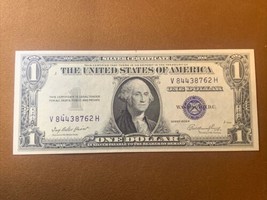 1935E- $1 Silver Certificate- Uncirculated- Blue Seal- High Grade Note - $80.00