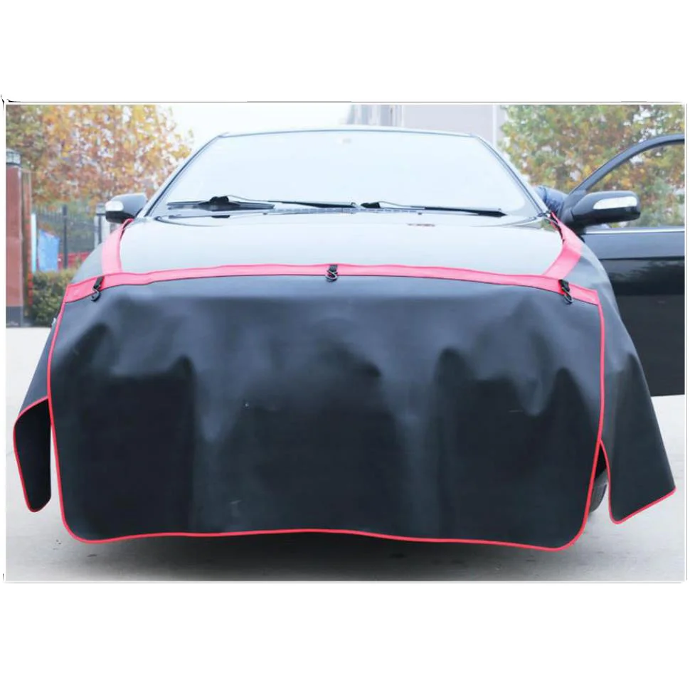CHIZIYO 3pcs Black Car Fender Covers Protect Paintwork Magnetic Wing Cover - £47.72 GBP