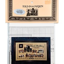 Told in a Garden Counted Cross Stitch Pattern Amish Wedding TG41 - $7.00