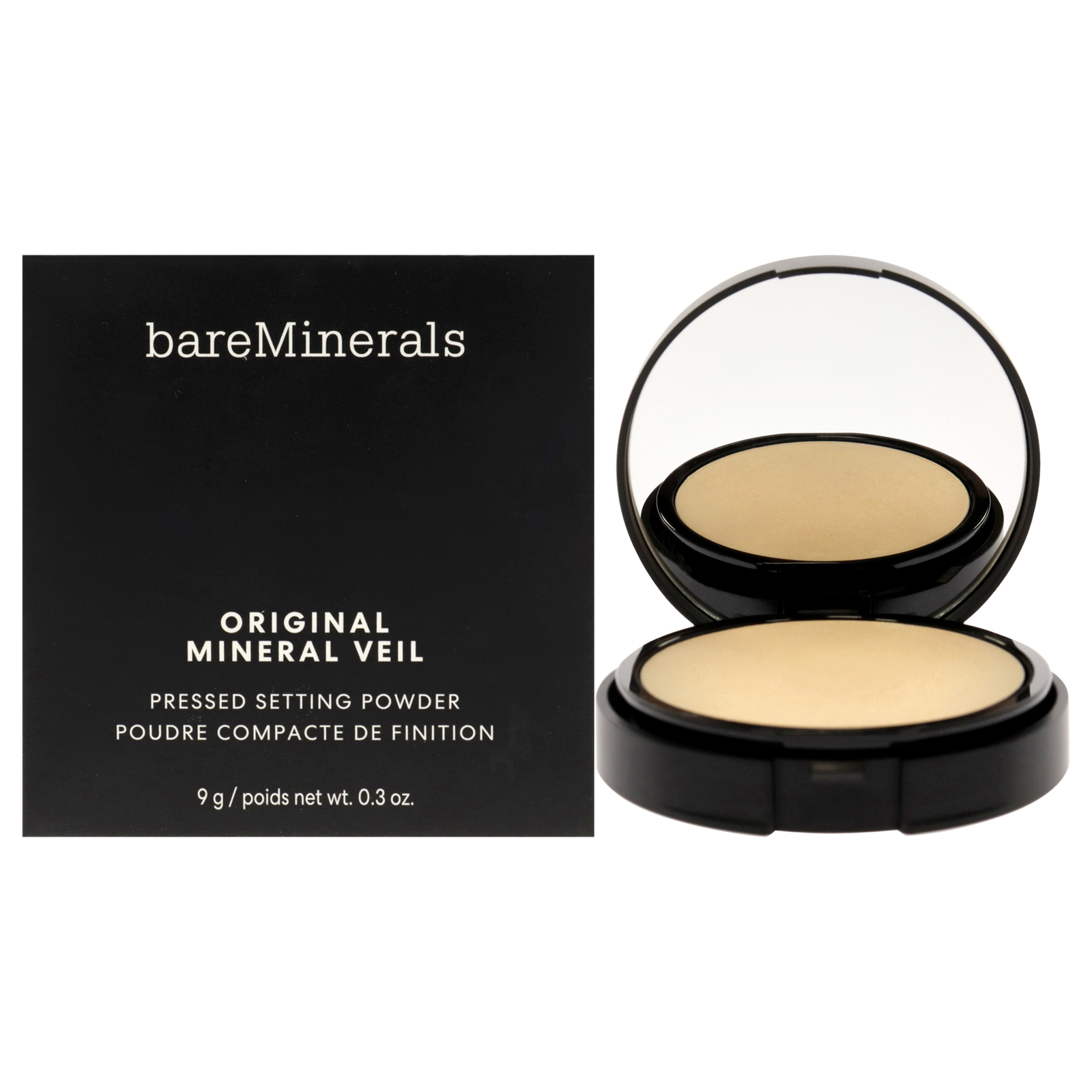 Original Mineral Veil Pressed Setting Powder - Sheer Medium by bareMiner... - $27.72