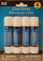 Jot Glue Sticks Acid Free Photo Safe Arts Crafts 4 Sticks/Pack - £2.37 GBP