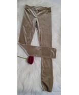 Joyfolie ( Mia Joy) Girls Mariah Velvet Leggings Champagne Color Size 8 - $319.69 MXN