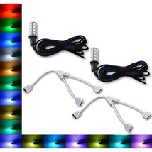 H3 27 SMD RGB Multi-Color Changing Shift Led Fog Light Bulb Nc &amp; Splitte... - £19.61 GBP